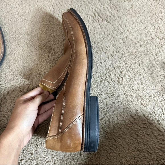 Sandro Men‎ Comfort Soft Loafers Dress Slip On Shoes US Size 12D Tan Brazil main image 11